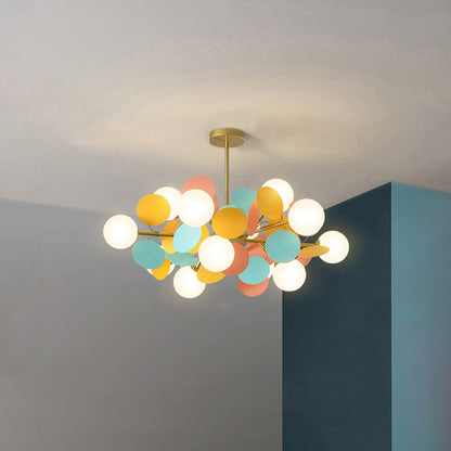 Moderni Bellissimi Soffitto LED Lampadari Acrilico Vetro