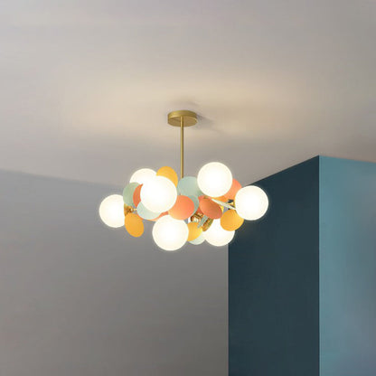 Moderni Bellissimi Soffitto LED Lampadari Acrilico Vetro