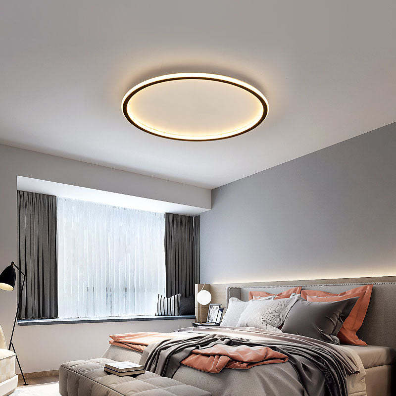 Moderne LED Plafoniere Rotonde Vuote Bianche