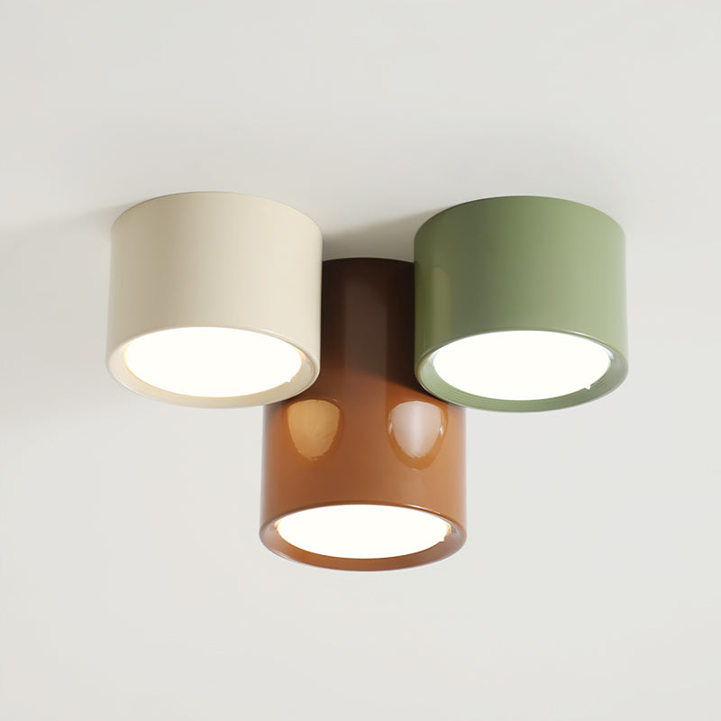 Aria Lampada da Soffitto Combinata Colorata