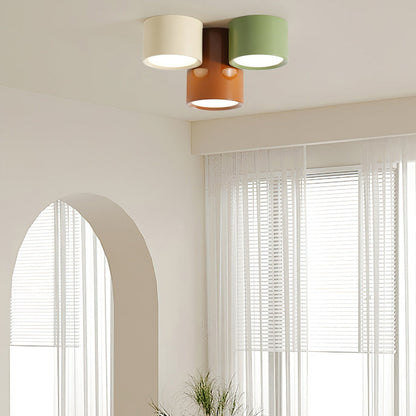 Aria Lampada da Soffitto Combinata Colorata