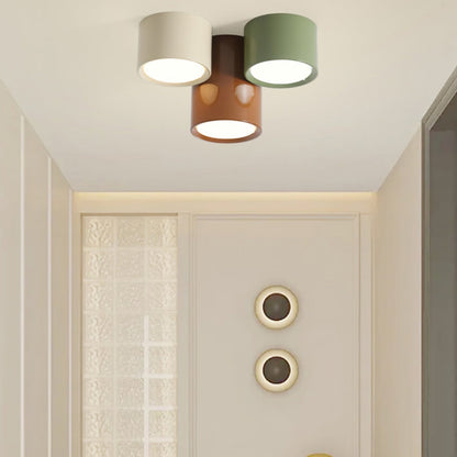 Aria Lampada da Soffitto Combinata Colorata