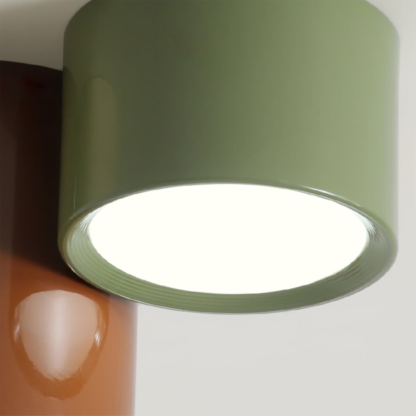 Aria Lampada da Soffitto Combinata Colorata