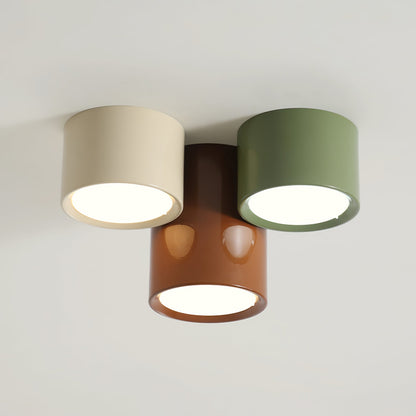 Aria Lampada da Soffitto Combinata Colorata