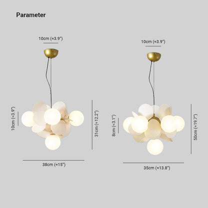 Moderni Bellissimi Soffitto LED Lampadari Acrilico Vetro