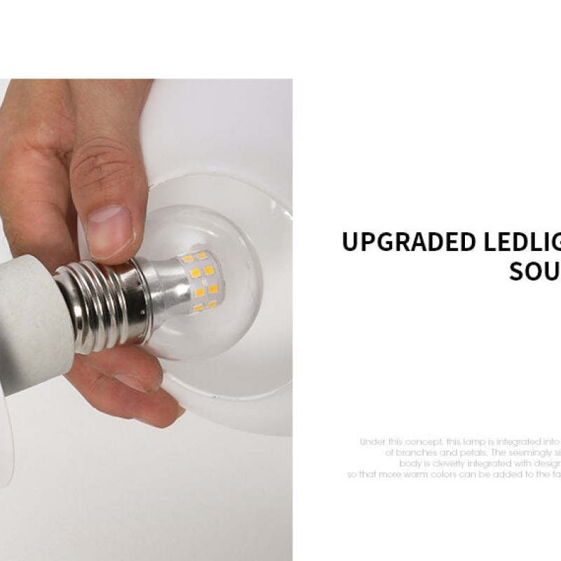 Moderni Bellissimi Soffitto LED Lampadari Acrilico Vetro