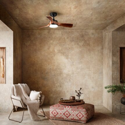 Peg - Ventilatore da Soffitto con Luce Integrata